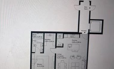 Departamento -Venta- 2 ambientes-Puerto Madero