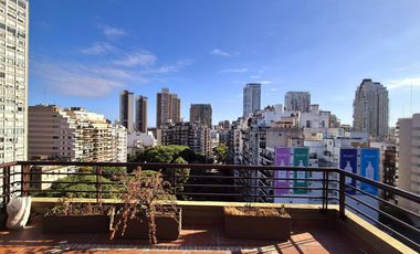 ALQUILER DEPARTAMENTO DUPLEX PISO ALTO 300M2 DOS COCHERAS PALERMO