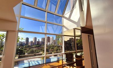 ALQUILER DEPARTAMENTO DUPLEX PISO ALTO 300M2 DOS COCHERAS PALERMO