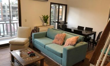 Depto en duplex con cochera fija 1 C/estacion
