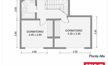Venta departamento duplex de 3 ambientes en San Isidro.