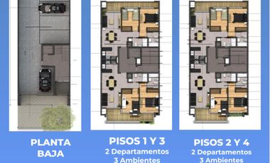 3 AMBIENTES DE CATEGORIA C/COCHERA A ESTRENAR EN VILLA DEVOTO
