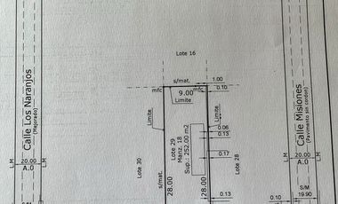 Terreno en Granadero Baigorria