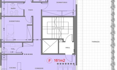 Depto 4 ambientes Suite Balcon Terraza Ramos Mejia (4F)
