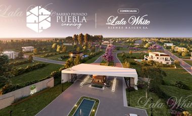 Lote semiperimetral en venta en Barrio Privado Puebla Canning FINANCIADO