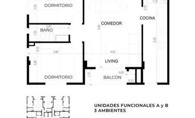 Departamento de un ambiente, venta, Ituzaingo