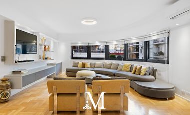 Piso en torre Belgrano, 5 ambientes, 2 cocheras, seg  24 hs presencial, amenities