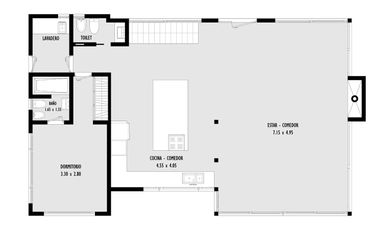 Casa  en residencial en Costa Esmeralda