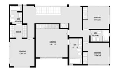 Casa  en residencial en Costa Esmeralda