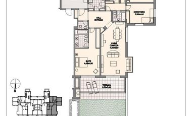Departamento de 3 Ambientes en Venta en La Reserva Cardales