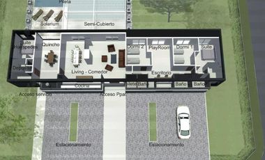 Casa en venta - 2 Dormitorios 3 Baños - 745Mts2 - Pilar