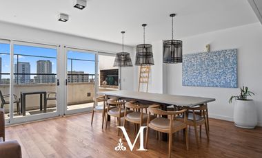 Espectacular dúplex con parrilla, terraza propia y amenities en Nuñez