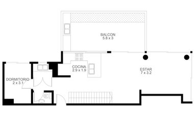 Espectacular dúplex con parrilla, terraza propia y amenities en Nuñez