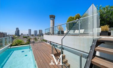 Espectacular dúplex con parrilla, terraza propia y amenities en Nuñez