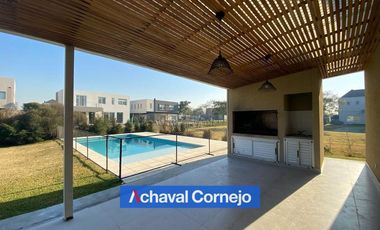 Casa en venta (con renta) en PUERTOS en Barrio Vistas con pileta sobre un lote de 700 m2