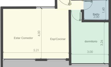 Venta Monoambiente 35M2, Remedios de Escalada.