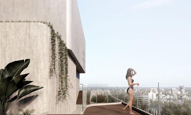 Torre de departamentos de 1, 2, 3 y 4 dormitorios premium con Amenities