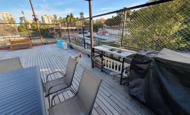 oficina con gran terraza propia en complejo con pileta Vicente Lopez calle Cortada, vias a Maipu