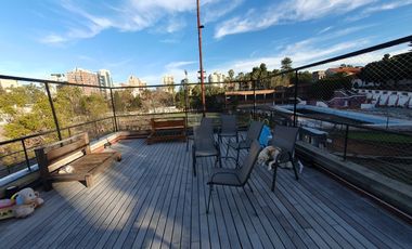 oficina con gran terraza propia en complejo con pileta Vicente Lopez calle Cortada, vias a Maipu