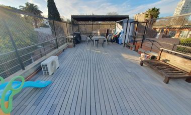oficina con gran terraza propia en complejo con pileta Vicente Lopez calle Cortada, vias a Maipu