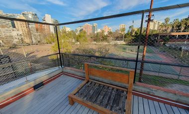 oficina con gran terraza propia en complejo con pileta Vicente Lopez calle Cortada, vias a Maipu