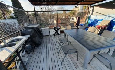 oficina con gran terraza propia en complejo con pileta Vicente Lopez calle Cortada, vias a Maipu