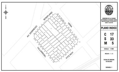 Terreno en Venta  - Villa Crespo