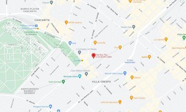 Terreno en Venta  - Villa Crespo