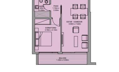 DEPARTAMENTO 3 DORMITORIO CON BALCON PLENO CENTRO