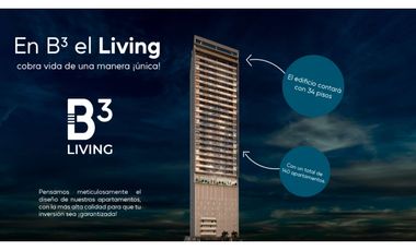EN VENTA PROYECTO B3 LIVING - BOCAGRANDE