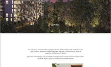 DEPARTAMENTO en VENTA Y ALQUILER en DOMUS PARQUE, inmejorable ubicación en Vicente López.