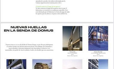 DEPARTAMENTO en VENTA Y ALQUILER en DOMUS PARQUE, inmejorable ubicación en Vicente López.
