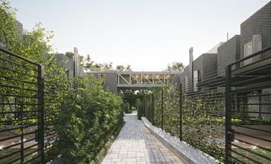 Cocheras grandes en Town Houses Green, en Fisherton