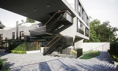 Cocheras grandes en Town Houses Green, en Fisherton