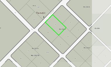 Terreno en venta - 2810Mts2 - Tandil