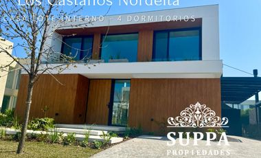 CASA 4 DORMITORIOS - Los Castaños Nordelta
