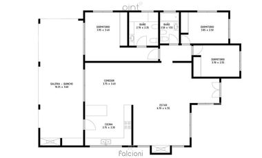VENTA CASA DE 3 DORMITORIOS EN MIRALAGOS