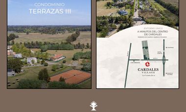 DEPARTAMENTOS EN VENTA, BARRIO CERRADO CARDALES VILLAGE, LOS CARDALES