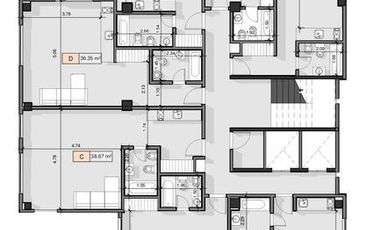 Departamento de un ambiente en venta, Morón. EXCELENTE PROYECTO !!