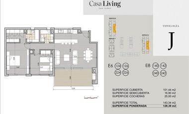 Casa Living- Departamento en venta en Las Lomas de San Isidro.