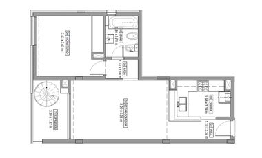 Departamento en 8 Sauces con 1 dormitorio y terraza exclusiva