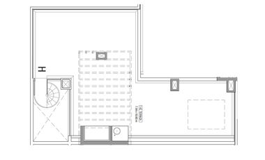 Departamento en 8 Sauces con 1 dormitorio y terraza exclusiva