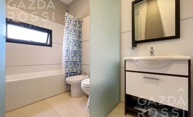 VENTA  con renta - Departamento 3 amb con jardín en  Espacio las cavas, Canning