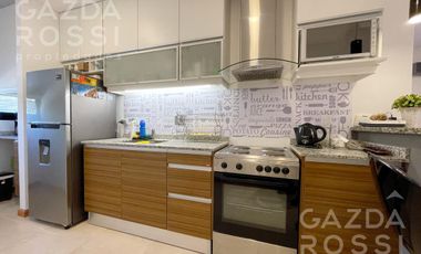 VENTA  con renta - Departamento 3 amb con jardín en  Espacio las cavas, Canning