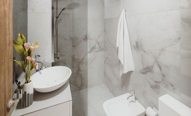 Departamento venta 1 dormitorio-42 metros-Frente-Pozo-Tribunales-La Plata