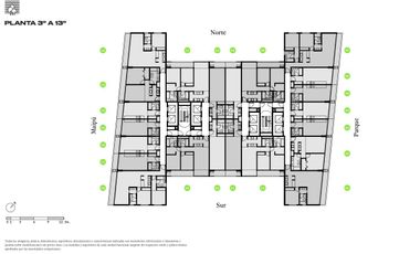 Departamento en VENTA a Estrenar 3 ambientes en  Vicente López DOMUS PARQUE
