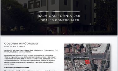 Hipódromo renta  Local comercial