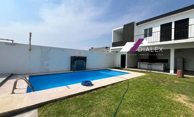 VENTA Quinta con terreno de 592 m2 -VALLE DE ZUAZUA- 3 Recámaras y 2 Baños