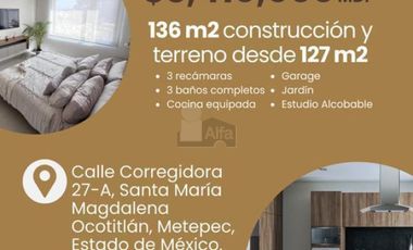 Casa en venta Sabbia Residencial, Metepec