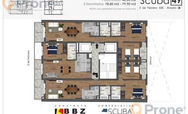 Departamento en barrio Martin